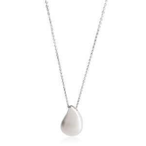Tiffany & Co. Elsa Peretti Teardrop Pendant in 925 Sterling Silver